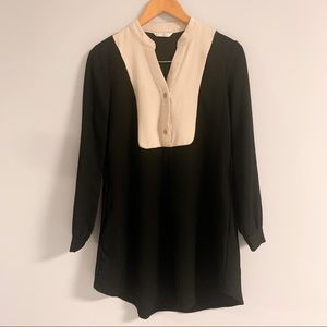 Grifflin Paris | Black & Cream Mini Dress